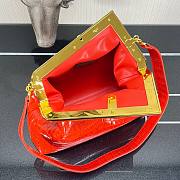 FENDI | First Medium red crocodile bag - 32.5x15x23.5cm  - 2
