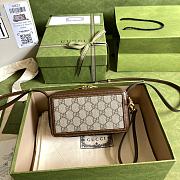 GUCCI | Mini bag with Interlocking G - 671674 - 18 x 10 x 7 cm - 5