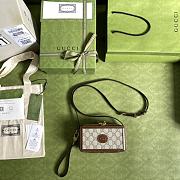 GUCCI | Mini bag with Interlocking G - 671674 - 18 x 10 x 7 cm - 6