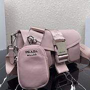 PRADA | Pocket Pink nylon bag - 1BD295 - 4