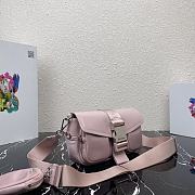 PRADA | Pocket Pink nylon bag - 1BD295 - 3