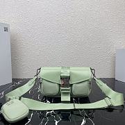 PRADA | Pocket Green nylon bag - 1BD295  - 1