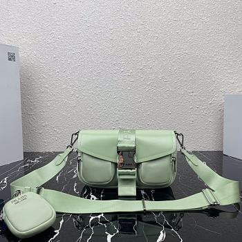 PRADA | Pocket Green nylon bag - 1BD295 