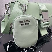 PRADA | Pocket Green nylon bag - 1BD295  - 4