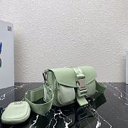 PRADA | Pocket Green nylon bag - 1BD295  - 6