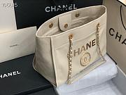CHANEL | Shopping bag shiny calfskin white 66941 - 33*14.5*24cm - 4