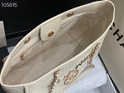 CHANEL | Shopping bag shiny calfskin white 66941 - 33*14.5*24cm - 3