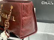 CHANEL | Shopping bag shiny calfskin red 66941 - 33*14.5*24cm - 4