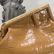 FENDI | First Medium caramel crocodile bag - 32.5x15x23.5cm - 5
