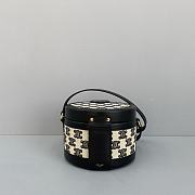 CELINE | Medium Tambour Bag Black 17cm - 5