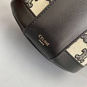 CELINE | Medium Tambour Bag Black 17cm - 3