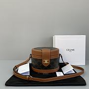 CELINE | Medium Tambour Bag Tan 17cm - 1