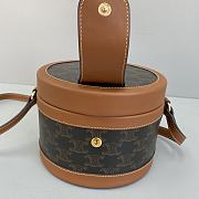 CELINE | Medium Tambour Bag Tan 17cm - 6