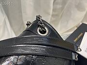 YSL | Niki Medium In Black Crinkled Vintage Leather 633158 28cm - 3
