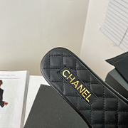 CHANEL | Slipper Black Leather 29123102 - 6