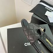 CHANEL | Slipper Black Leather 29123102 - 5