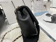 CHANEL | Classic Flap Bag With Bicolor Chain Handle Black AS1354 - 24cm - 2