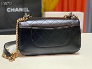 CHANEL | Cosmopolite Flap Bag Black 91864 - 24cm - 3