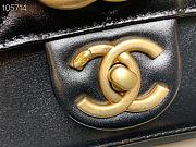 CHANEL | Cosmopolite Flap Bag Black 91865 - 20cm - 6