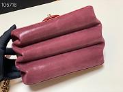 CHANEL | Cosmopolite Flap Bag Red 91865 - 20cm - 5