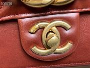 CHANEL | Cosmopolite Flap Bag Red 91865 - 20cm - 2