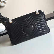 GUCCI | GG Marmont Black Leather 5605 - 30cm - 2
