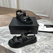 CHANEL | Sandals Black - 5