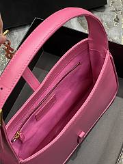 YSL | LE 5 À 7 Hobo Bag Pink Smooth Leather 657228 - 25cm - 2