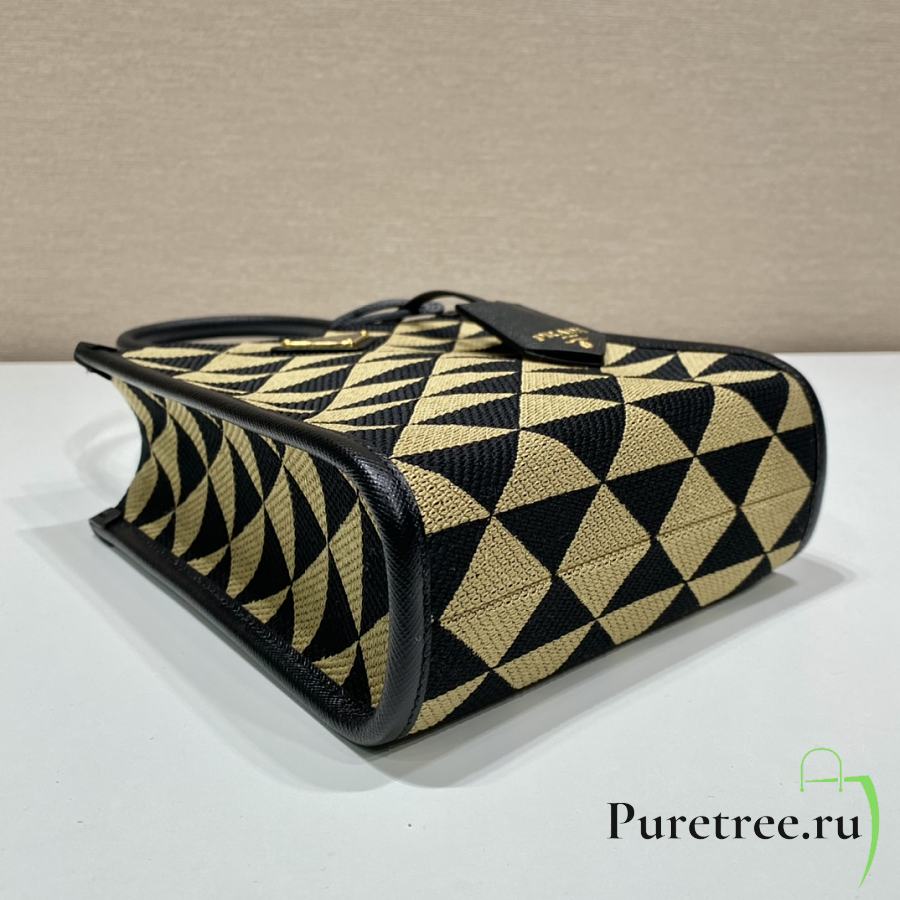 PRADA | Symbole Jacquard Fabric Micro Bag 1BA355 - 17cm - puretree.ru