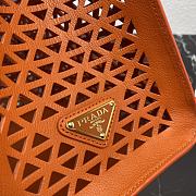 PRADA | Hollows Tote Bag With Handle Orange 1BG405 - 30cm - 2