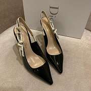 J'ADIOR | Slingback Pump Black Patent Leather 10cm - 1