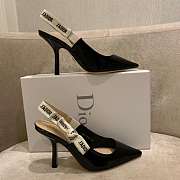 J'ADIOR | Slingback Pump Black Patent Leather 10cm - 3