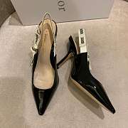 J'ADIOR | Slingback Pump Black Patent Leather 10cm - 2