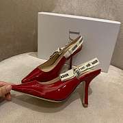 J'ADIOR | Slingback Pump Red Patent Leather 10cm - 4