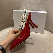 J'ADIOR | Slingback Pump Red Patent Leather 10cm - 5
