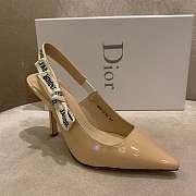 J'ADIOR | Slingback Pump Beige Patent Leather 10cm - 3