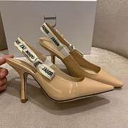 J'ADIOR | Slingback Pump Beige Patent Leather 10cm - 5