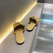 Bottega Veneta | Lido Beige Flat Sandals - 4