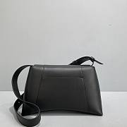 BALENCIAGA | Downtown Medium Shoulder Bag In Black - 32cm - 5