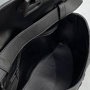 BALENCIAGA | Downtown Medium Shoulder Bag In Black - 32cm - 3
