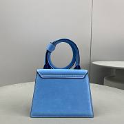 Jacquemus | Le Chiquito Noeud small handle bag light blue - 18cm - 3