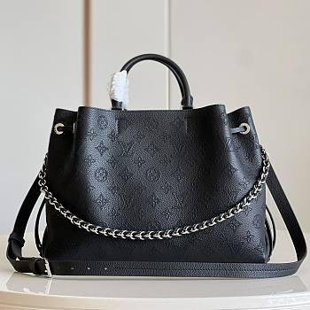 Louis Vuitton | Bella Tote Mahina Black - M59200 - 32 x 23 x 13cm