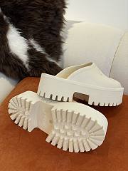 GUCCI | Platform Sandal In White - 5.5cm - 2