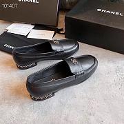 CHANEL | CC loafers smooth leather - 4