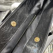 YSL | Shopping Tote Bag Black Leather - 38 x 28 x 13cm - 4