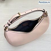 FENDI | Fendigraphy Small Pink Leather Bag 8BR798 - 29cm - 6