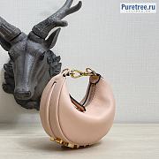 FENDI | Fendigraphy Nano Pink Leather Bag 7AS089 - 16.5cm - 5