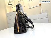 Louis Vuitton | Alma BB Black Vernis Leather Bag M91678 - 25 x 19 x 11cm - 2