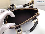 Louis Vuitton | Alma BB Black Vernis Leather Bag M91678 - 25 x 19 x 11cm - 5