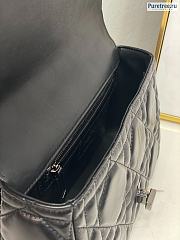 DIOR | Medium Caro Bag Black Calfskin M9242 - 25 x 12 x 7cm - 6